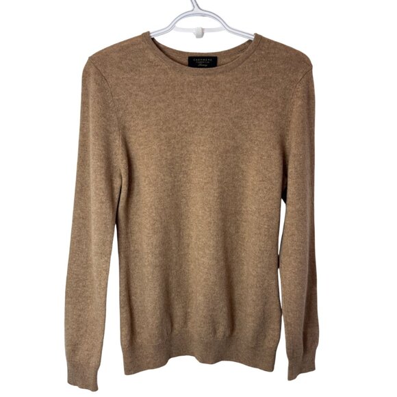 Charter Club Cashmere sweater tan women's size L - Picture 4 of 7